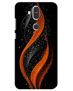 Чехол для Nokia 8.1 (2018) с картинкой «Огненная звездная волна» Чехол для Nokia 8.1 (2018) с картинкой «Огненная звездная волна»