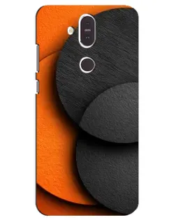 Чохол для Nokia 8.1 (2018) з картинкою «Геометрія помаранчевих кіл» Чохол для Nokia 8.1 (2018) з картинкою «Геометрія помаранчевих кіл»