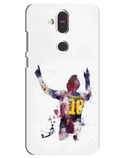 Чохол для Nokia 8.1 (2018) з картинкою «Акварельний Мессі Барселона» Чохол для Nokia 8.1 (2018) з картинкою «Акварельний Мессі Барселона»
