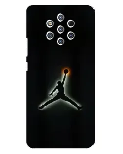 Чохол для Nokia 9 з картинкою «Jordan Gradient Logo»