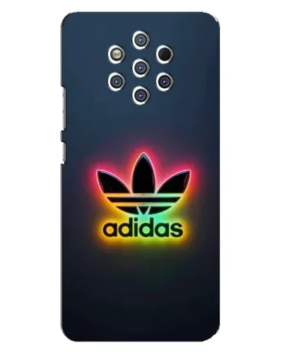 Чохол для Nokia 9 з картинкою «Неоновий Adidas»