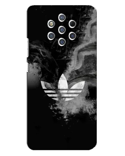 Чохол для Nokia 9 з картинкою «Абстрактний дим Adidas»
