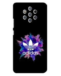 Чохол для Nokia 9 з картинкою «Вибух фарб Adidas»