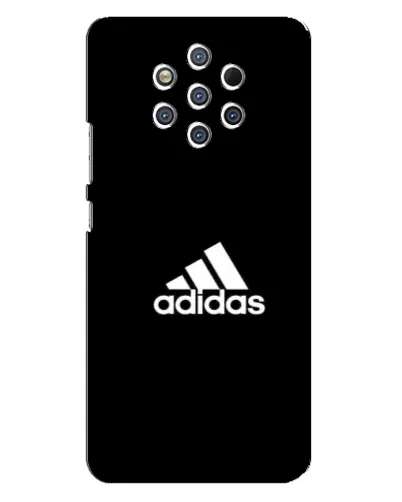 Чохол для Nokia 9 з картинкою «Чорна класика Adidas»