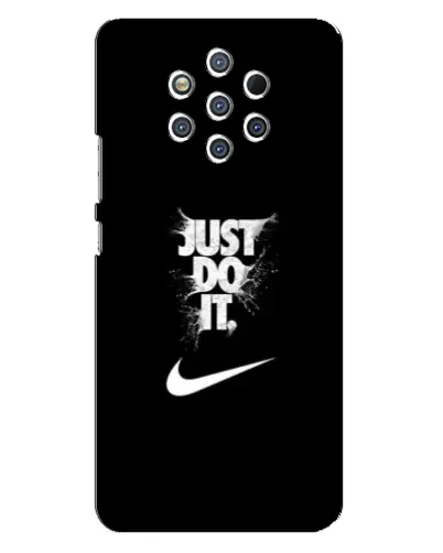 Чохол для Nokia 9 з картинкою «Текстовий принт Nike»