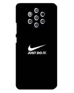 Чохол для Nokia 9 з картинкою «Мінімалізм від Nike»