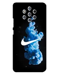 Чохол для Nokia 9 з картинкою «Nike та синій дим»
