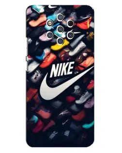 Чохол для Nokia 9 з картинкою «Колекція кросівок Nike»