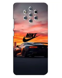 Чохол для Nokia 9 з картинкою «Nike та суперкар»