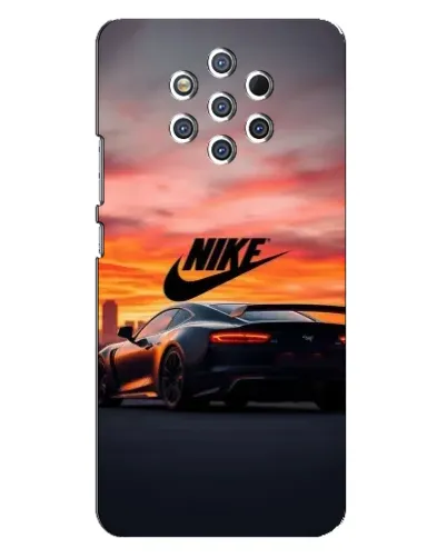 Чохол для Nokia 9 з картинкою «Nike та суперкар»