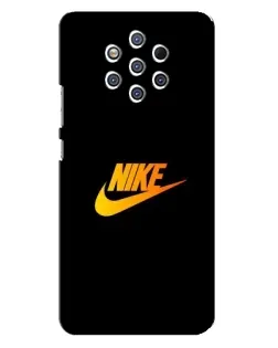 Чохол для Nokia 9 з картинкою «Золотий логотип Nike»