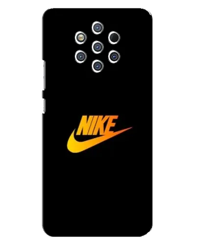 Чохол для Nokia 9 з картинкою «Золотий логотип Nike»