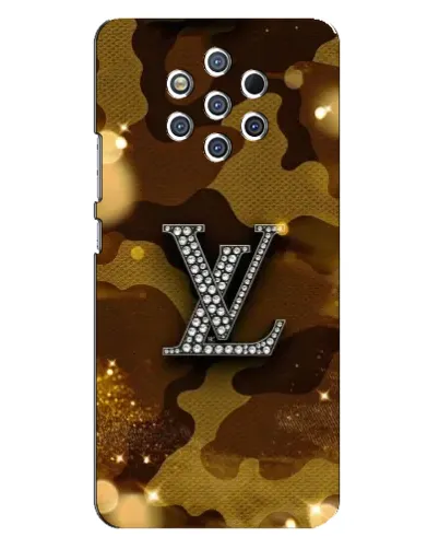 Чехол для Nokia 9 с картинкой «Камуфляжный Louis Vuitton»