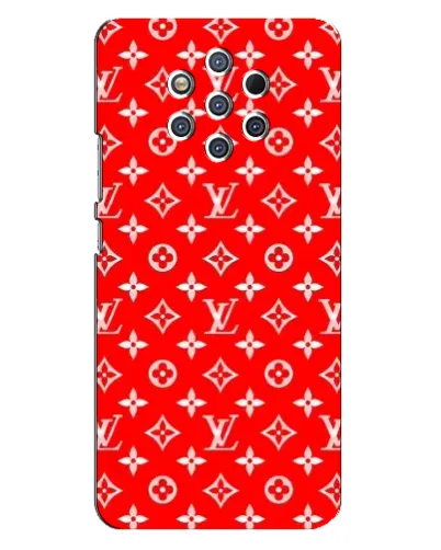 Чехол для Nokia 9 с картинкой «Яркий паттерн LV»