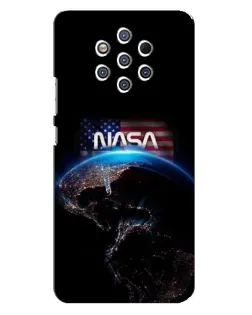 Чохол для Nokia 9 з картинкою «Земля з космосу NASA»
