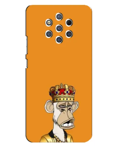 Чохол для Nokia 9 з картинкою «Золота мавпа Bored Ape»