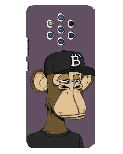 Чохол для Nokia 9 з картинкою «Bored Ape в кепці»