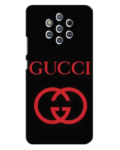 Чохол для Nokia 9 з картинкою «Gucci — червоний логотип»