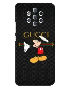 Чохол для Nokia 9 з картинкою «Міккі Маус Gucci»