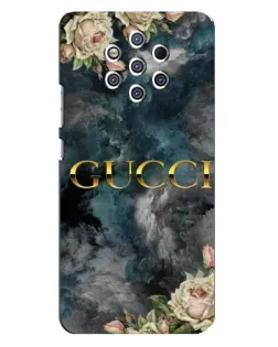 Чохол для Nokia 9 з картинкою «Абстрактні квіти Gucci»