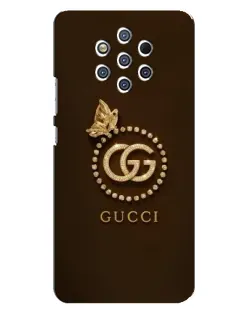 Чохол для Nokia 9 з картинкою «Gucci — золотий метелик»