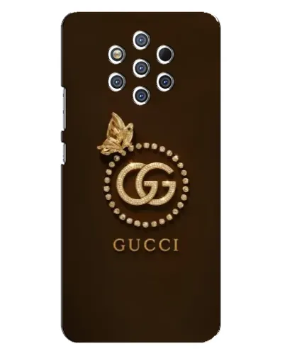 Чохол для Nokia 9 з картинкою «Gucci — золотий метелик»