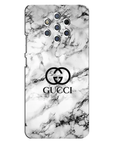Чохол для Nokia 9 з картинкою «Gucci — мармуровий шик»