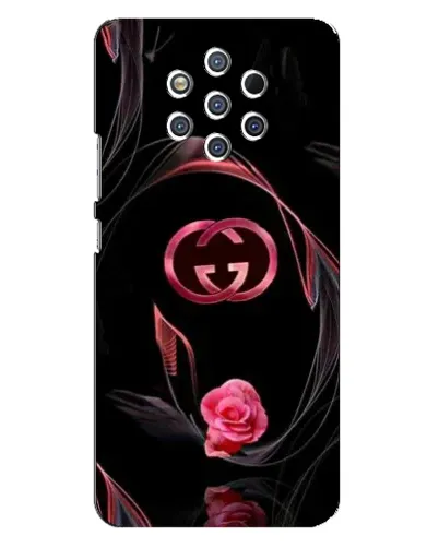 Чохол для Nokia 9 з картинкою «Gucci — неонова троянда»