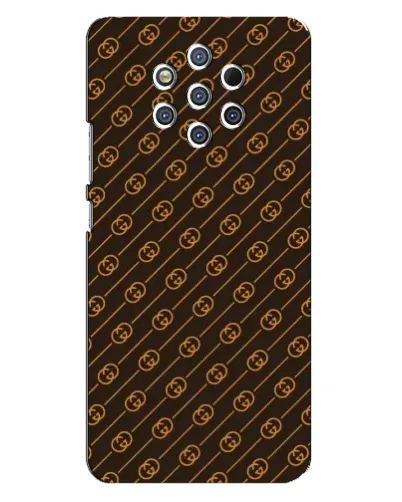 Чохол для Nokia 9 з картинкою «Gucci — золоті діагоналі»