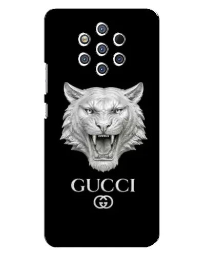 Чохол для Nokia 9 з картинкою «Gucci — срібний лев» Чохол для Nokia 9 з картинкою «Gucci — срібний лев»