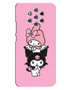 Чехол для Nokia 9 с картинкой «My Melody и Kuromi»