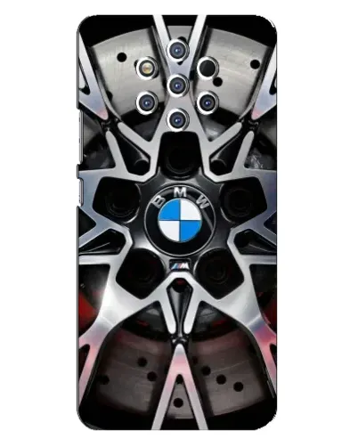 Чехол для Nokia 9 с картинкой «BMW — деталь диска» Чехол для Nokia 9 с картинкой «BMW — деталь диска»