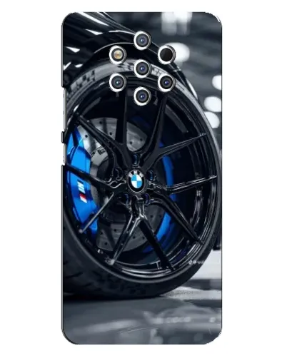 Чехол для Nokia 9 с картинкой «Колесо BMW вблизи» Чехол для Nokia 9 с картинкой «Колесо BMW вблизи»