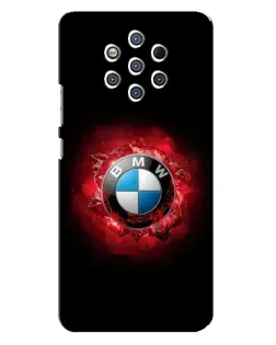 Чехол для Nokia 9 с картинкой «Логотип BMW — вспышка»