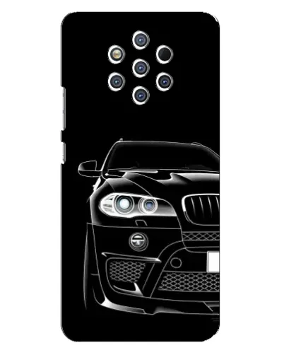 Чехол для Nokia 9 с картинкой «Темный силуэт BMW» Чехол для Nokia 9 с картинкой «Темный силуэт BMW»