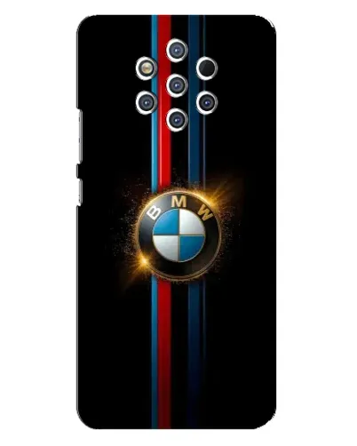 Чехол для Nokia 9 с картинкой «BMW M-Power неон» Чехол для Nokia 9 с картинкой «BMW M-Power неон»