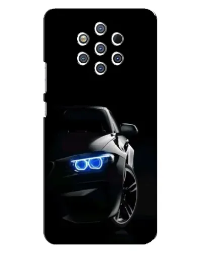 Чехол для Nokia 9 с картинкой «BMW — ночной взгляд» Чехол для Nokia 9 с картинкой «BMW — ночной взгляд»