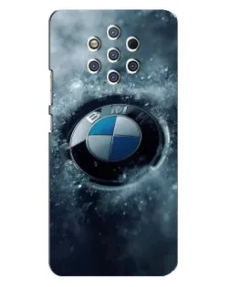 Чехол для Nokia 9 с картинкой «Логотип BMW — лед» Чехол для Nokia 9 с картинкой «Логотип BMW — лед»