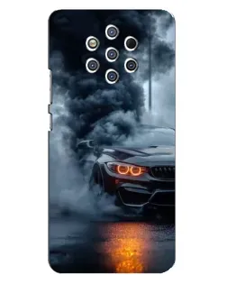 Чехол для Nokia 9 с картинкой «BMW M-Power — абстракция» Чехол для Nokia 9 с картинкой «BMW M-Power — абстракция»