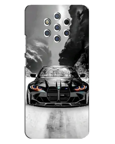 Чохол для Nokia 9 з картинкою «BMW — акварельний дрифт» Чохол для Nokia 9 з картинкою «BMW — акварельний дрифт»