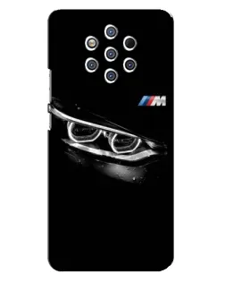 Чехол для Nokia 9 с картинкой «BMW — взгляд тигра» Чехол для Nokia 9 с картинкой «BMW — взгляд тигра»