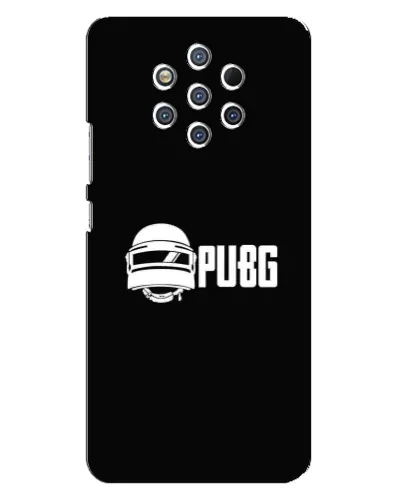 Чехол для Nokia 9 с картинкой «PUBG — классический лого»