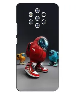 Чехол для Nokia 9 с картинкой «Among Us — 3D стиль» Чехол для Nokia 9 с картинкой «Among Us — 3D стиль»