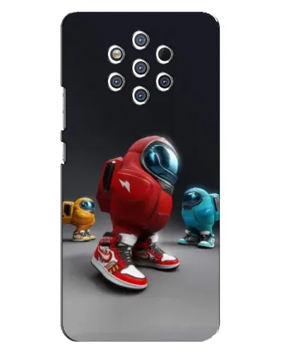 Чехол для Nokia 9 с картинкой «Among Us — 3D стиль» Чехол для Nokia 9 с картинкой «Among Us — 3D стиль»