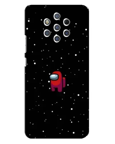Чехол для Nokia 9 с картинкой «Красный Among Us» Чехол для Nokia 9 с картинкой «Красный Among Us»