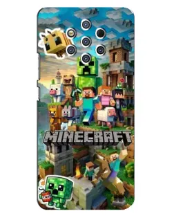 Чехол для Nokia 9 с картинкой «Замок Minecraft» Чехол для Nokia 9 с картинкой «Замок Minecraft»