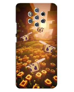 Чехол для Nokia 9 с картинкой «Поле подсолнухов»