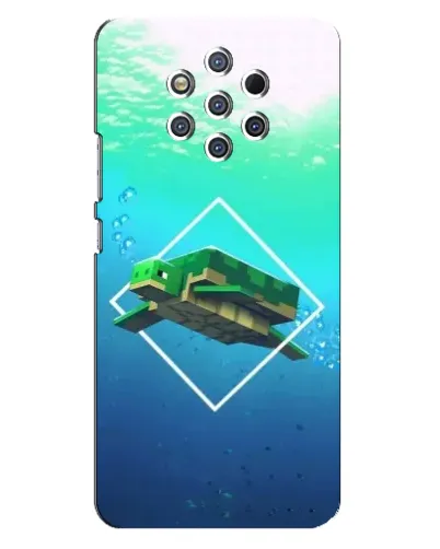 Чохол для Nokia 9 з картинкою «Черепаха Minecraft» Чохол для Nokia 9 з картинкою «Черепаха Minecraft»