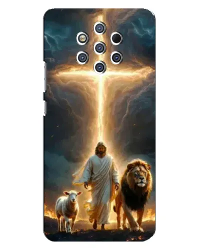 Чехол для Nokia 9 с картинкой «Лев Иуды и Свет» Чехол для Nokia 9 с картинкой «Лев Иуды и Свет»