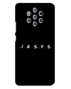 Чехол для Nokia 9 с картинкой «Точки веры J.E.S.U.S.»
